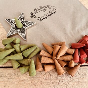 Festive Scented Incense Cones Autumn And Winter Scents, 7 of 8