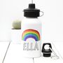 Personalised 'Rainbow' Water Bottle, thumbnail 1 of 5