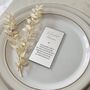Maid Of Honour Gold Silver Wedding Place Setting, thumbnail 2 of 6