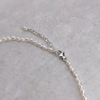 Kira Seed Pearl Anklet, 3 of 3