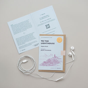 Virginia Woolf's To The Lighthouse Audiobook In A Card Gift, 4 of 12