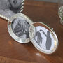 Silverplated Wedding Rings Photo Frame, thumbnail 3 of 5