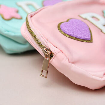 Kids Personalised Preppy Patch Bag, 6 of 7