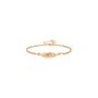 Woven Disc Bracelet In Gold Plated, thumbnail 3 of 3