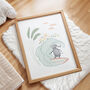 Elephant Surfing, Beach Themedl Wall Decor, thumbnail 2 of 3