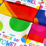 Rainbow Stripe Tea Towel, thumbnail 6 of 7