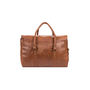 Personalised Leather Drake Strapped Weekender, thumbnail 5 of 11