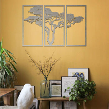 Metal African Tree Wall Art: Nature Room Decor, 12 of 12