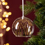 Personalised Family Tree Glass Dome Bauble, thumbnail 3 of 10