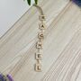 Scrabble Letter Personalised Name Word Hanging, thumbnail 1 of 4
