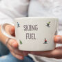 Skiing Fuel Handmade Cup, thumbnail 1 of 3