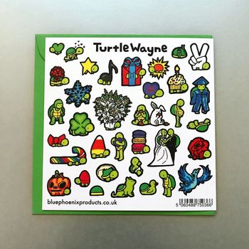 Pregnant Turtle Card, 3 of 3