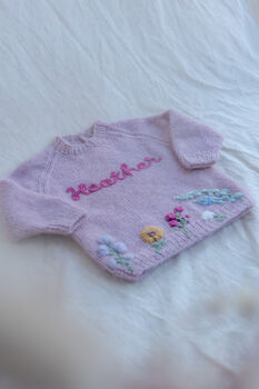 Personalised Alpaca Name Cardigan, 7 of 12