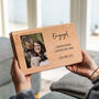 Personalised Wood Photo Block Engagement Gift, thumbnail 5 of 5