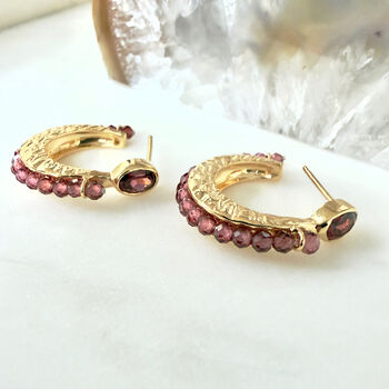 Eclipse Hoops Garnet, 3 of 7