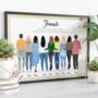 Gifts For Friends, Personalised Best Friends Print, thumbnail 2 of 10