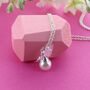 Little Fairy On A Pearl Charm Necklace, thumbnail 1 of 3