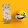 Emoji Paper Straws Box Of 38 100% Biodegradable, thumbnail 8 of 8