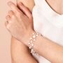 Shooting Stars Multi Layer Charm Bracelet In Gold, thumbnail 3 of 3