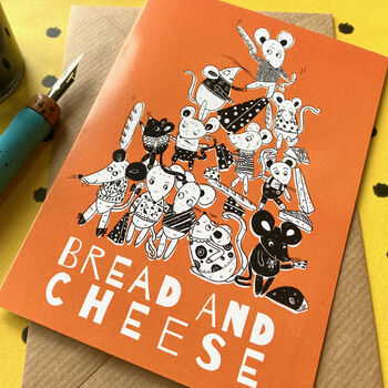 Bread And Cheese Card, 3 of 4
