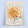 Sunkissed Moon Art Print, thumbnail 2 of 2