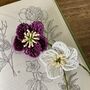 Hellebore Beaded Flower Craft Kit, thumbnail 3 of 4