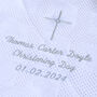 Personalised White Shawl For Christening, thumbnail 3 of 7