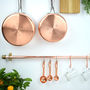 Industrial Copper And Brass Pan Rail, thumbnail 3 of 5