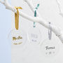 Personalised Foiled Name Christmas Decoration, thumbnail 7 of 7