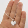 Sterling Silver Angel Wings Necklace, thumbnail 3 of 10