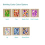 Personalised Birthday Card Age And Name, thumbnail 6 of 12