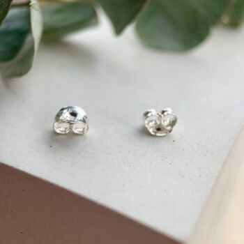 Small Circle Stud Earrings, 4 of 5