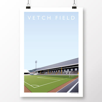 Swansea City Vetch Field Poster, 2 of 8