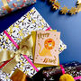 Happy Holidays Gold Foiled Christmas Card, thumbnail 4 of 5