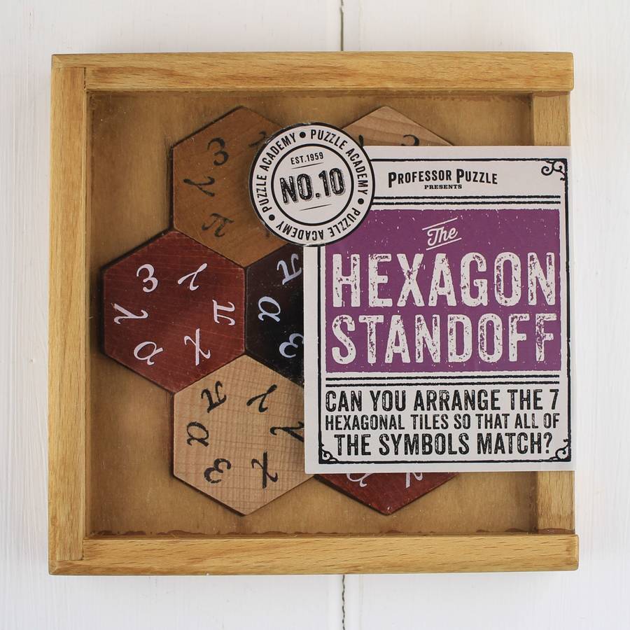 Hexagon Standoff Puzzle By Nest