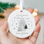 Personalised First Christmas Address Ornament, thumbnail 1 of 7