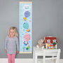 Personalised Balloons Height Chart, thumbnail 1 of 7