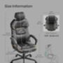 Adjustable Gaming Office Chair With Headrest And Tilt, thumbnail 6 of 7