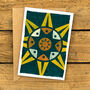 Ra Cornish Sunshine Greeting Card, thumbnail 2 of 5
