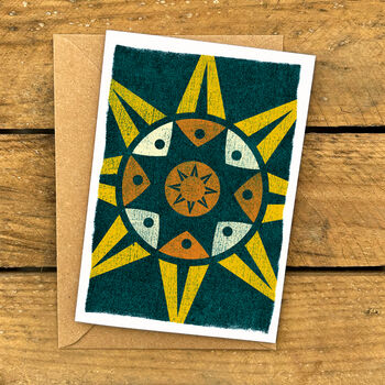 Ra Cornish Sunshine Greeting Card, 2 of 5