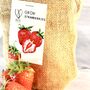 Strawberry Jute Bag Grow Set, thumbnail 6 of 6