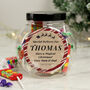 Personalised Special Delivery Sweet Jar – Stocking Filler, thumbnail 1 of 4