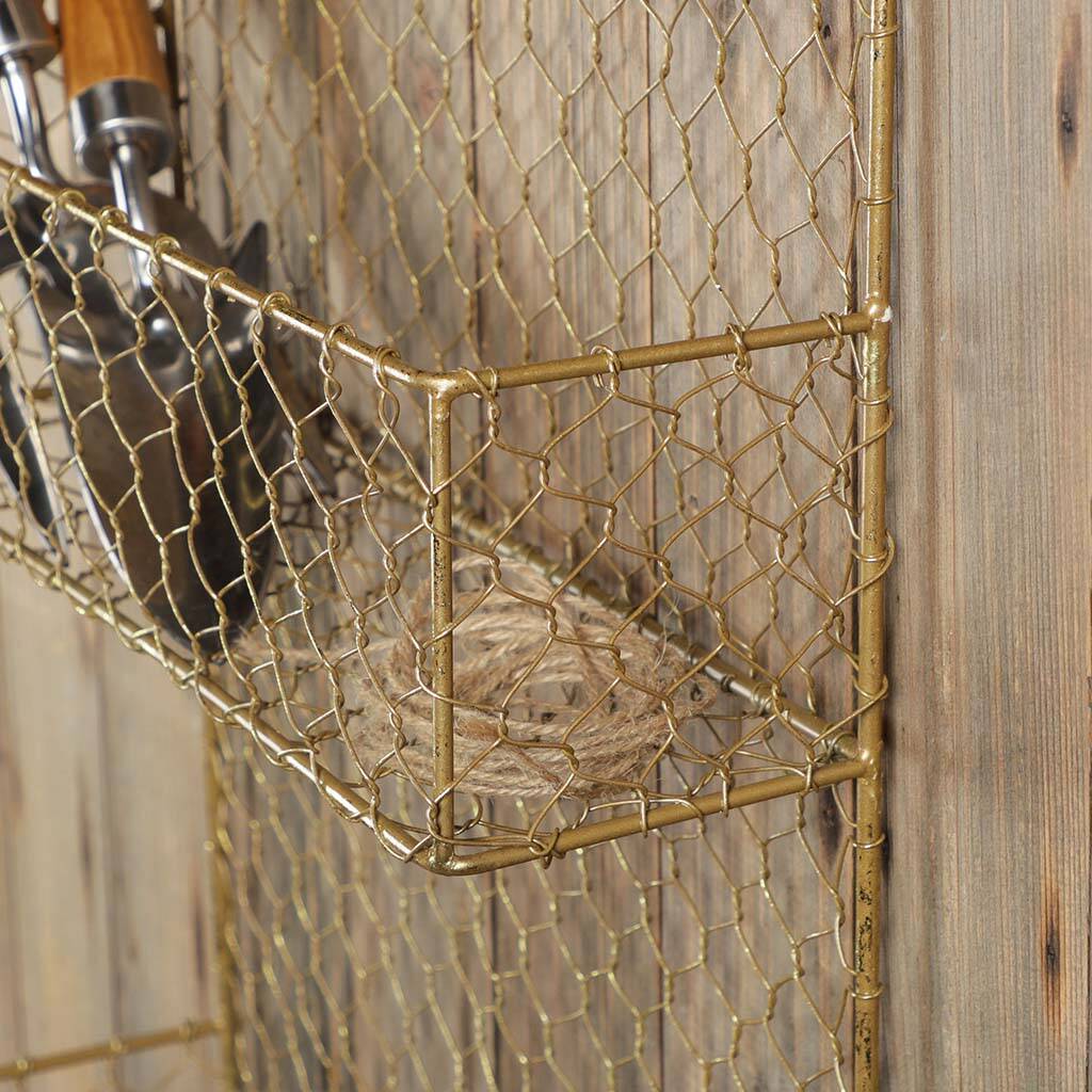 Potting Shed Gardener's Wall Storage Rack By Dibor | notonthehighstreet.com