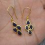 Blue Sapphire Earrings: September Birthstone Jewelry, thumbnail 5 of 10