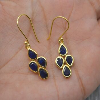 Blue Sapphire Earrings: September Birthstone Jewelry, 5 of 10