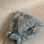 Light Blue Handcrafted Mirror Potli Bag, thumbnail 2 of 10