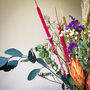 Colourful Protea Dried Flower Bouquet 'missy', thumbnail 5 of 7