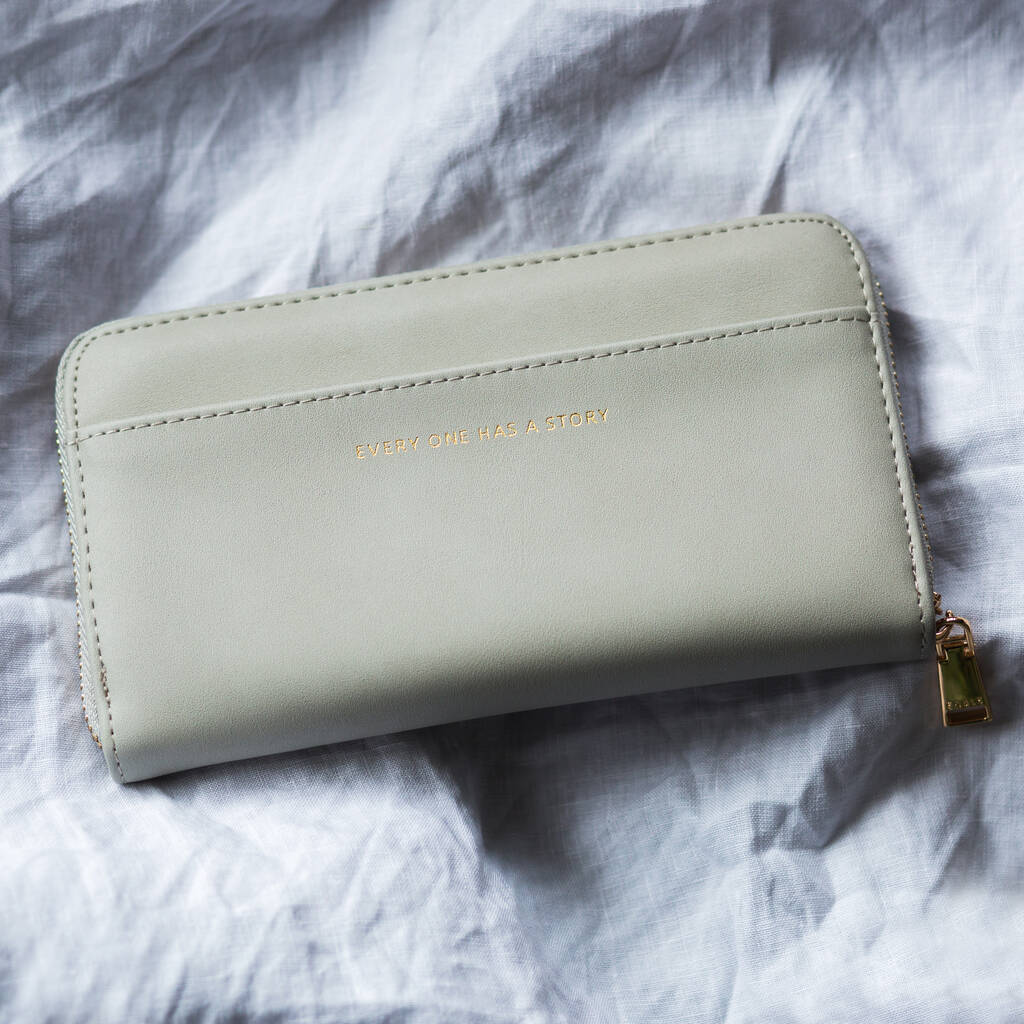 Fable Grey Wallet By Home & Glory