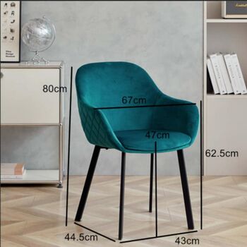 Hafren Dining Chairs Single Chair, 4 of 8