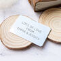 Engraved Wallet Card 'A Father Is Someone…', thumbnail 2 of 3
